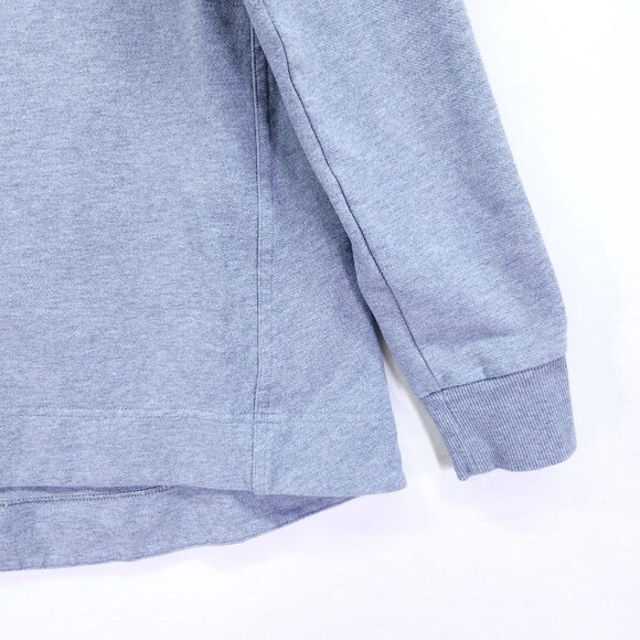 Athleta Sweatshirt Womens Small Farallon Swing Blue Heather Pullover Sweater - Picture 7 of 13